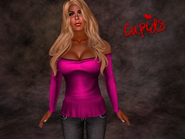 Cableknit Sweater Cranberry