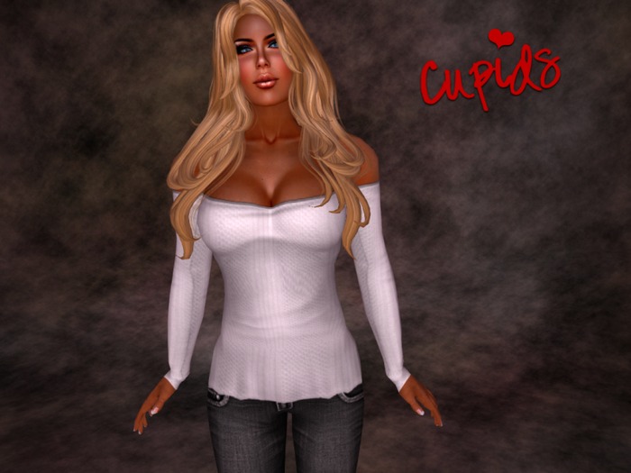 Cableknit Sweater Light Grey