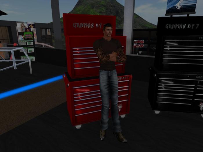 GB7 Stacked Tool Cabinet (Blue)
