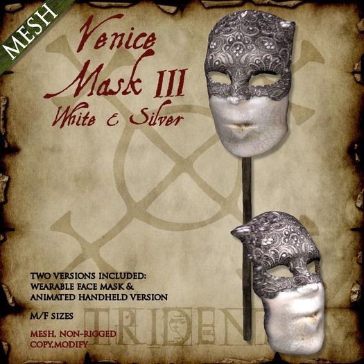 Venice Mask III [Silver]  