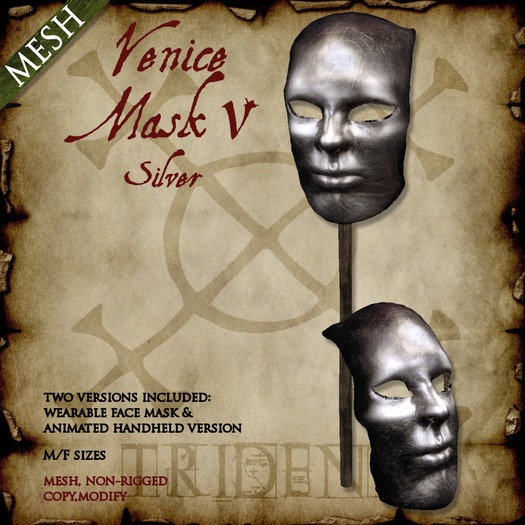 Venice Mask V [Silver] 