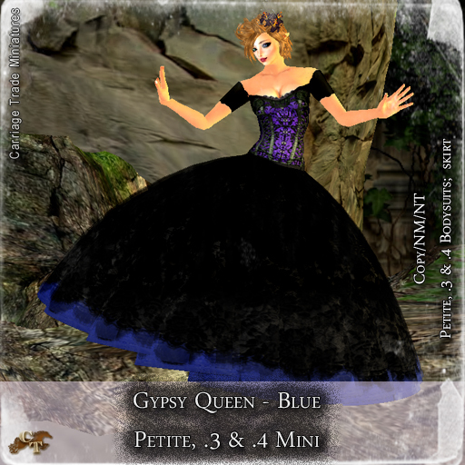 @CT@ Gypsy Queen (All Sizes) BOXED Blue