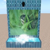 Baby Bird Fountain by Johanna Designs with shower feature