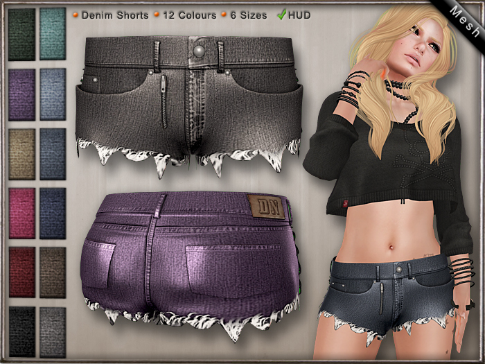 DN Mesh: Knikker Shorts [DEMO]