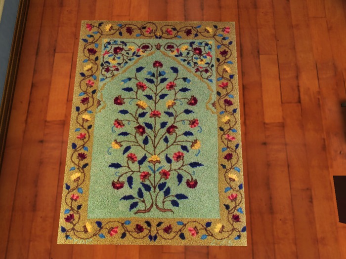 Oriental Floral Rug