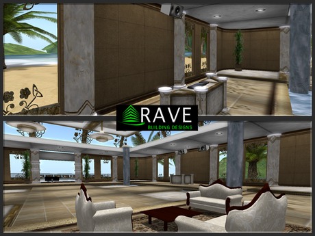 Second Life Marketplace - Rave - Regal Small White Building (Perfect ...