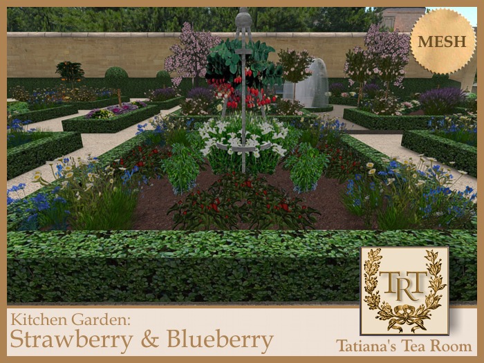 TTR-Kitchen Garden-Strawberry & Blueberry