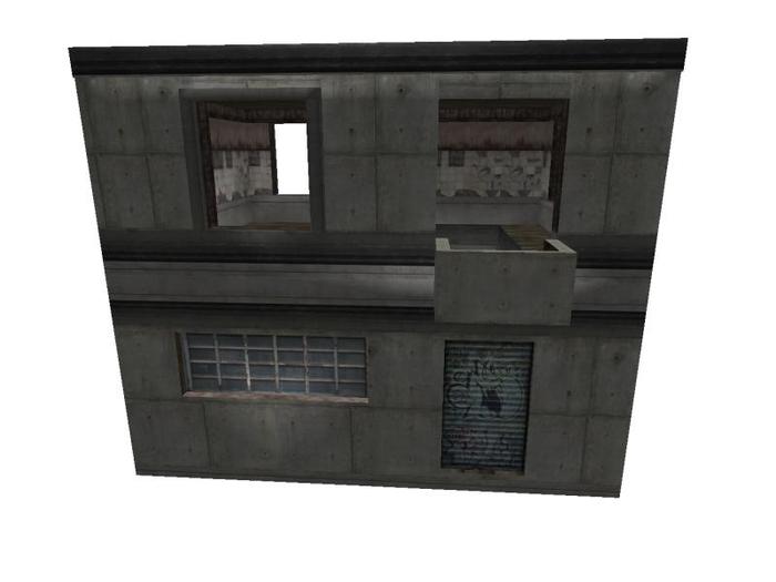 Urban house/shop 15 prims