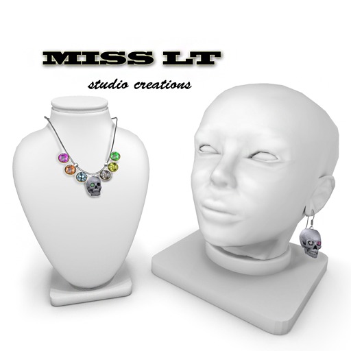 ::Miss Lt creations studio Skull silver set