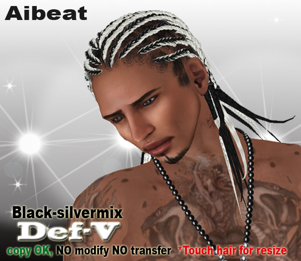 Aibeat *Def-V* black [silver-mix]