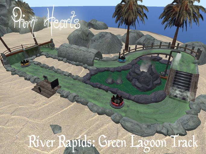 River Rapids Green Lagoon Track