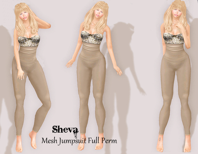 ***Sheva***Mesh Jumpsuit Template Full Perm