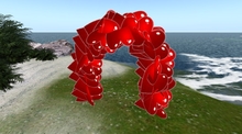 Troymart Hearts Arch - Birthday - Valentine - Celebration - 1 Prim