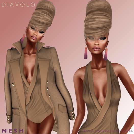 Vanity Hair: Bitter Sweet-Dark Reds(MESH)