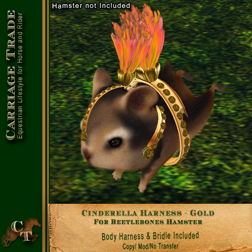 @CT@ Cinderella Harness Set (Hamster) Boxed