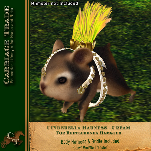 @CT@ Cinderella Harness Set (Hamster) Boxed