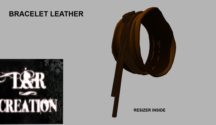 L&R Bracelet Leather r+l