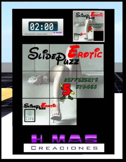 BOX SLIDEPUZZ EROTIC 9P