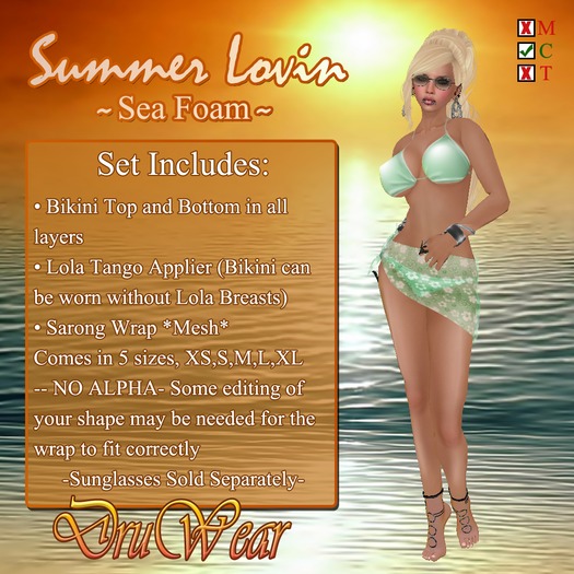 :DW: Summer Lovin ~ Sea Foam