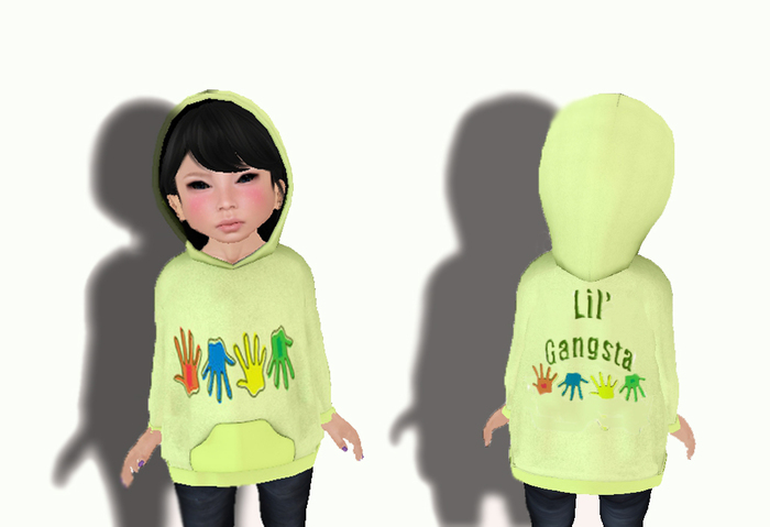 Lil' Gangsta Mesh Toddleedoo Sweatshirt