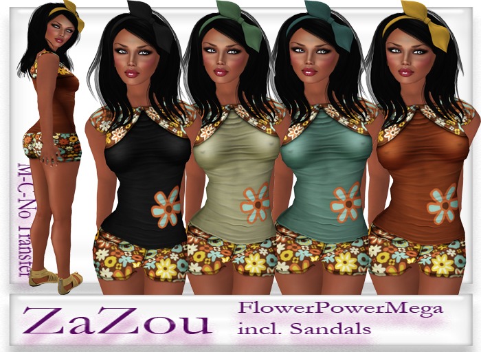ZaZou FlowerPower MegaPack