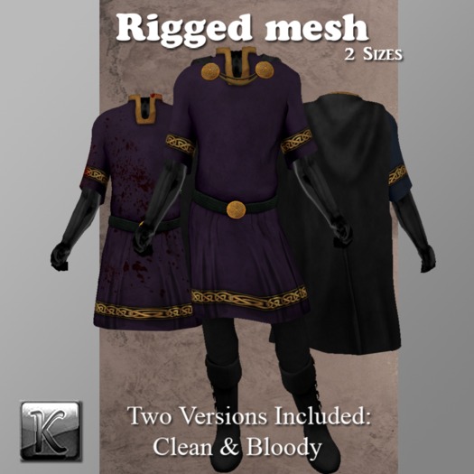 {KD} Kahli Designs - Noble Tunic - Purple