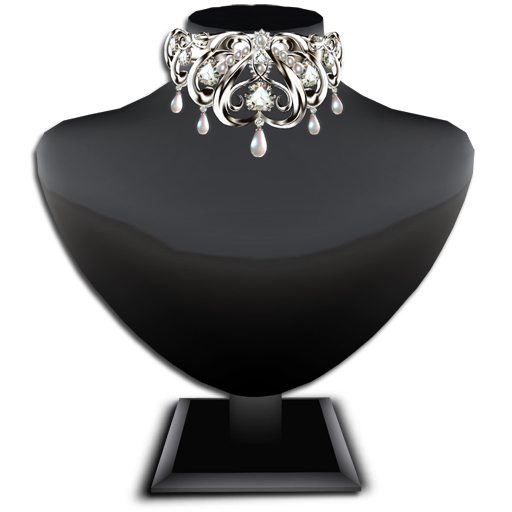 ((Crystal Line))Precious Choker(wear)