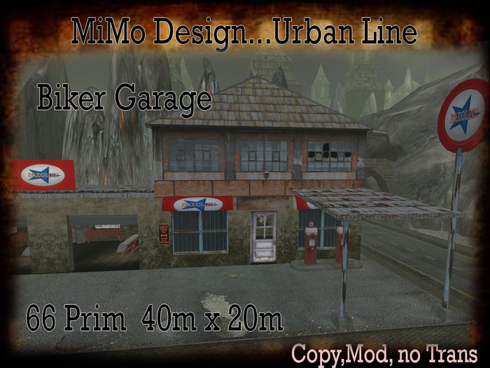 Biker Garage 66prim