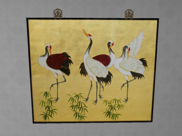 Crane Wall Hanging