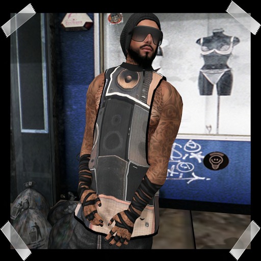 :: Moose Sleeveless hoody :: DEMO