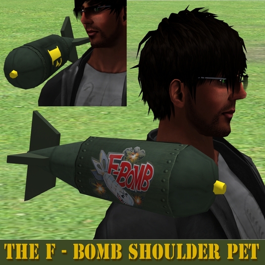 ( CS420 ) The F-BOMB Shoulder Pet Boxed