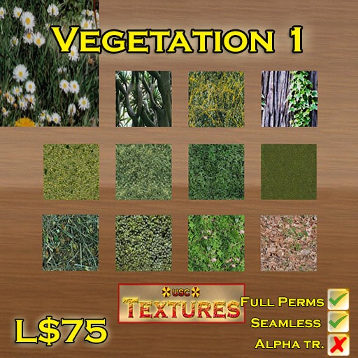 USC Textures - Vegetation 1 