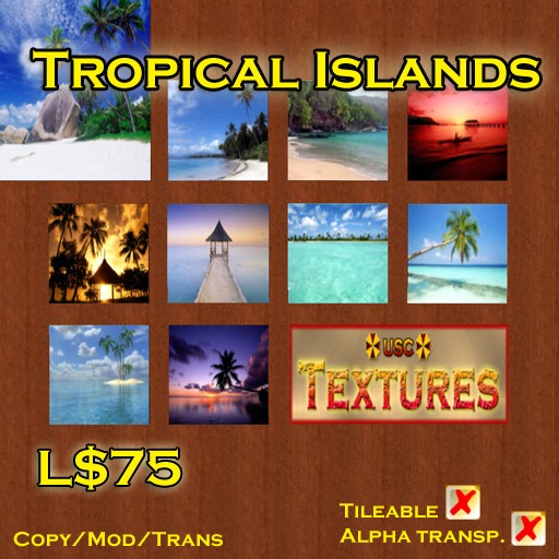 USC Textures - Tropical Islands 