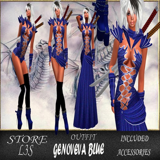[ L3S ] GENOVEVA BLUE
