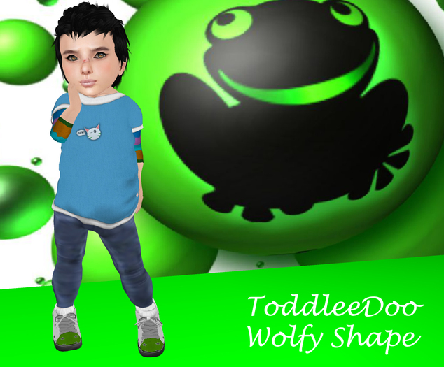 ! My Cute ToddleeDoo Shape - Wolfy