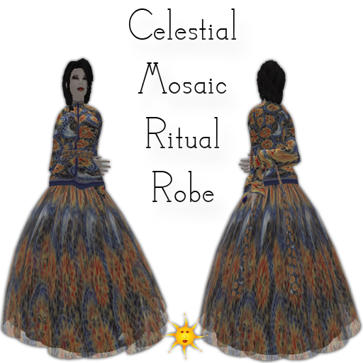 Celestial Mosaic Ritual Robe