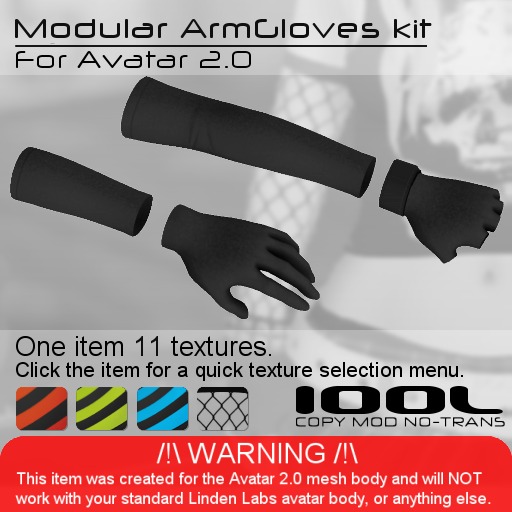<UTILIZATOR> - Modular ArmGlove kit (for Avatar 2.0)