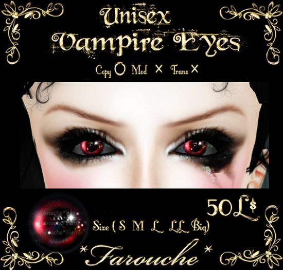 "Farouche"Vampire eyes