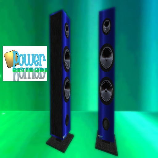 SPEAKERS BLUE/BLACK XJ-1000