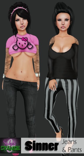 .S&C. Sinner Pants - Fat Pack