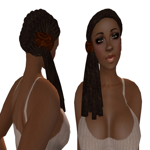 R Destiny Dreadlocks Sidepony Dreads