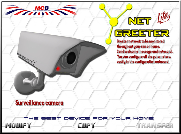 ::MCB:: Net Greeter v1.0 - Surveillance Camera - Hardcase