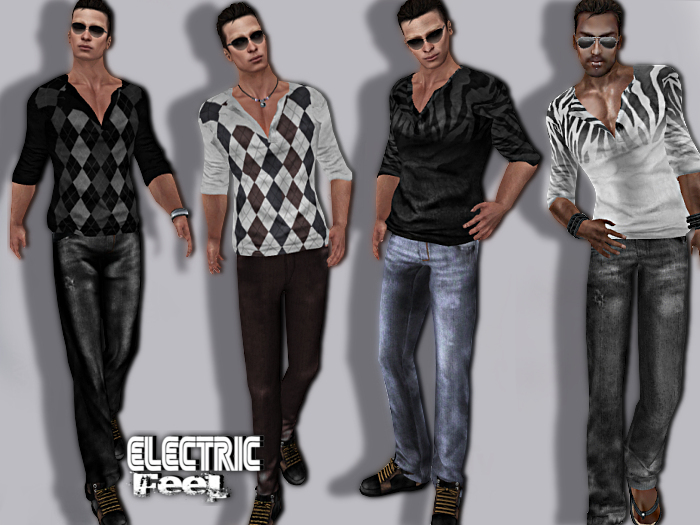 *-*EF*-* V-neck Shirt Fatpack. 25% of original price!!