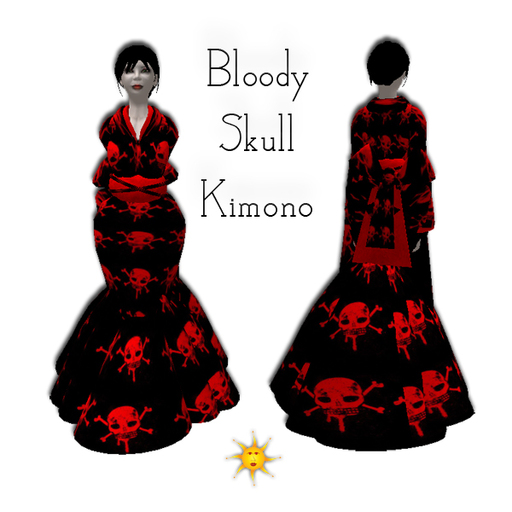.: CS :. Bloody Skull Kimono