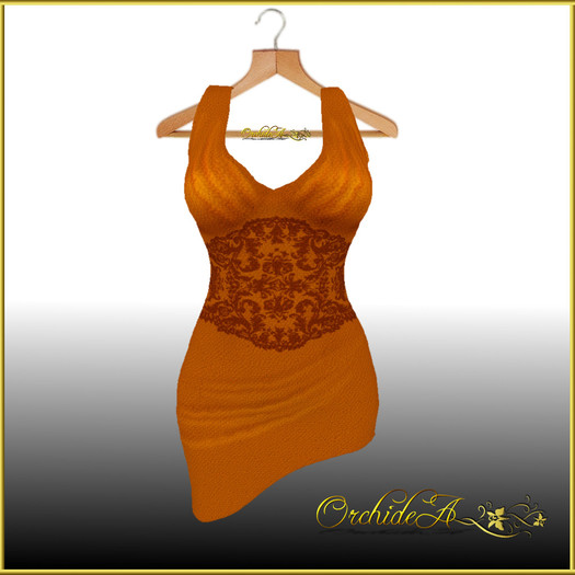 ** Orchidea**  Beauty orange mesh