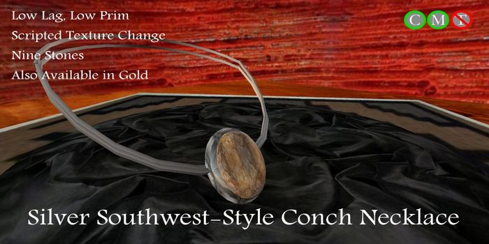 Chey's Gold SW Belt, 5 Conchs, Boxed (Scripted)