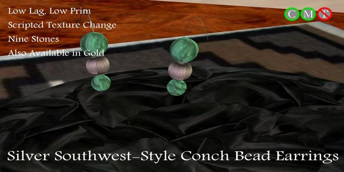 Chey's Gold SW Belt, 5 Conchs, Boxed (Scripted)