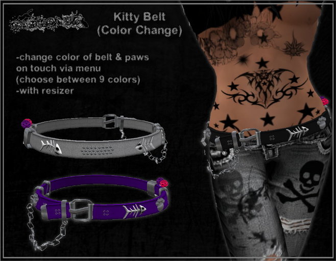 ::DarKCatZ:: Kitty Belt (Color Change)