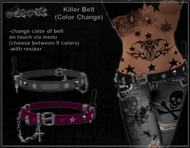 ::DarKCatZ:: Killer Belt (Color Change)