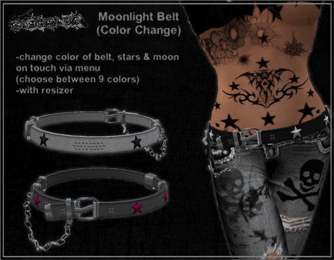 ::DarKCatZ:: Moonlight Belt (Color Change)